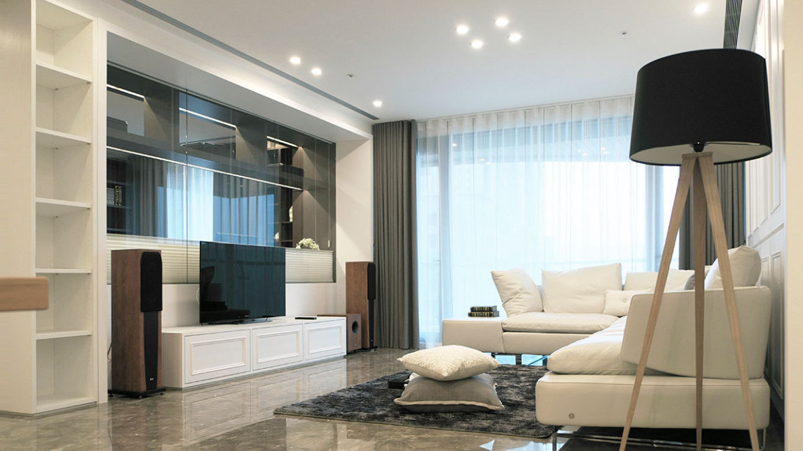 现代风格客厅欣赏图