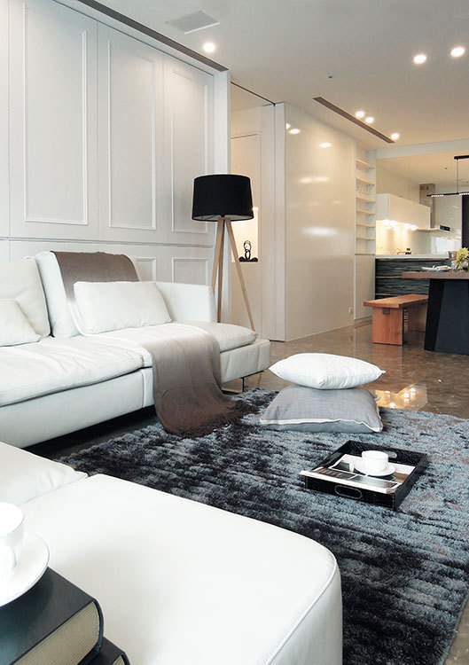 现代风格收纳柜体欣赏图