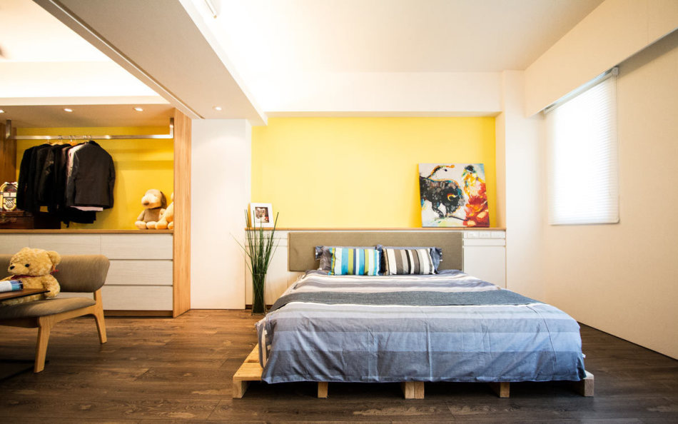 休闲多元主卧房装修案例