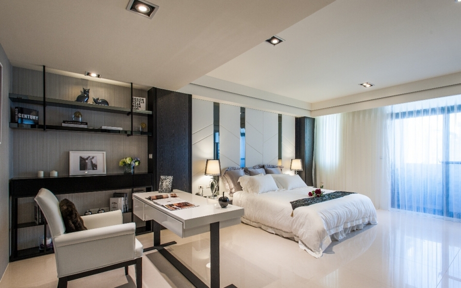 现代风格主卧房设计图片