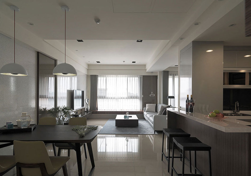 现代风格天花设计欣赏图