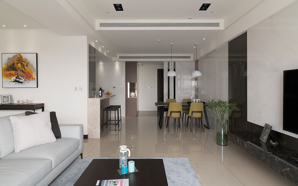 现代风格材质选用欣赏图