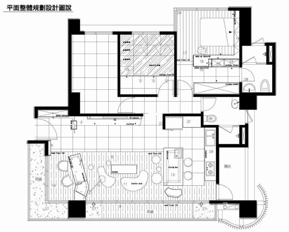 休闲多元平面图设计效果图