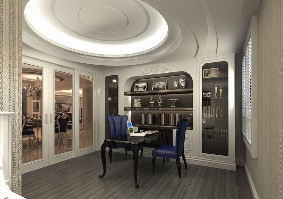新古典书房图片