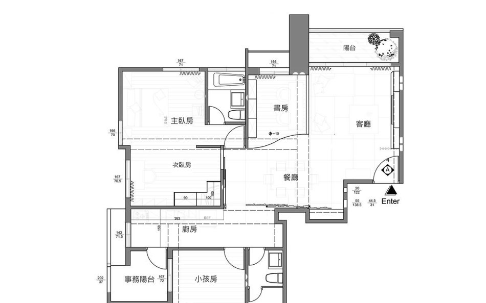 休闲多元平面图图