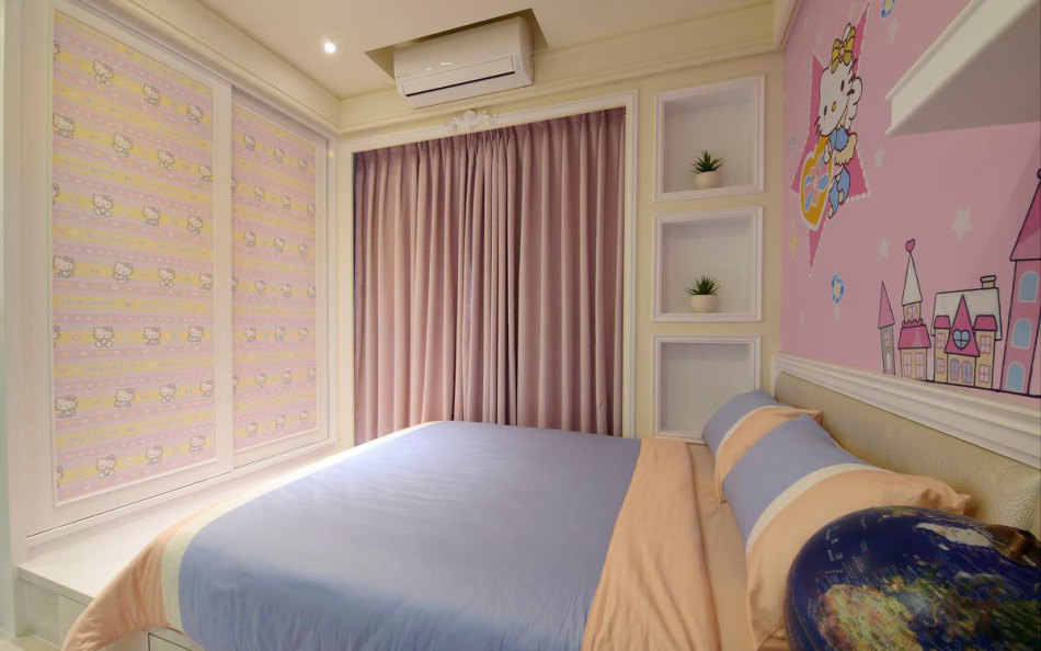 混搭风小孩房装修效果图
