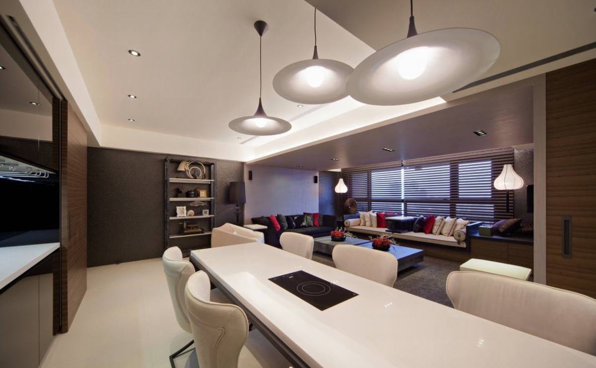 混搭风餐区装修效果图