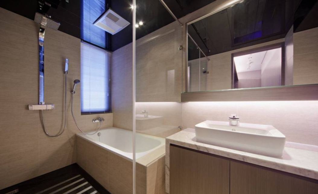 混搭风乾溼分离装修效果图