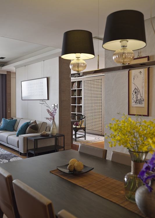 混搭风餐厅装修图片