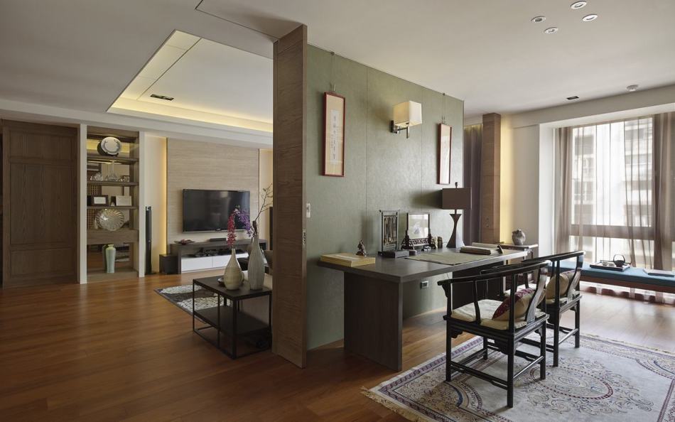 混搭风书房装修图片