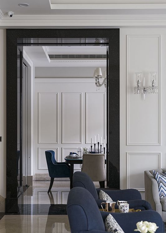 新古典框景转换装修案例