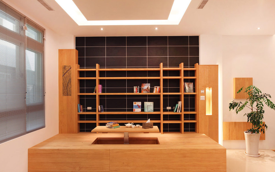 自然休闲主墙设计效果图