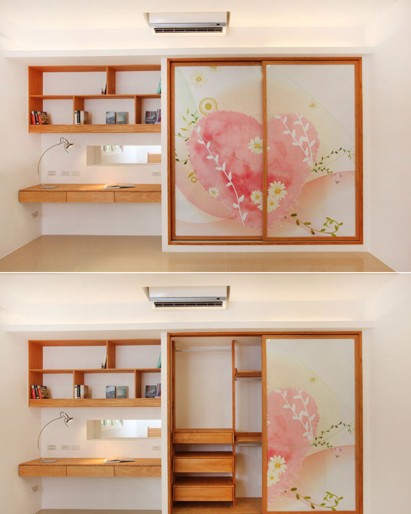 自然休闲女孩房效果图