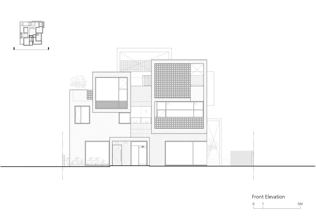 White Brick House / PLAN Architects office