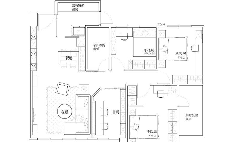 现代风格平面图设计图片